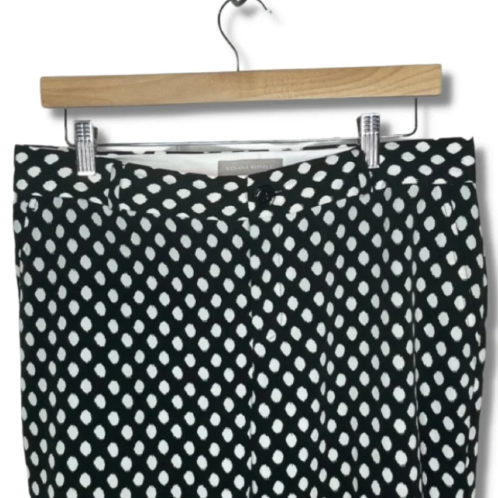 Banana Republic Polka Dot Pants Size 6 - Picture 4 of 7